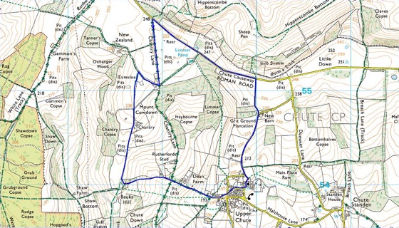 walk 1 map